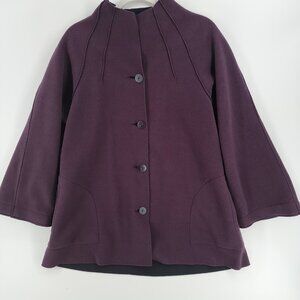 🧥 Maralyce Ferree Structured Jacket | XS | Sculptural Minimalist Outerwear